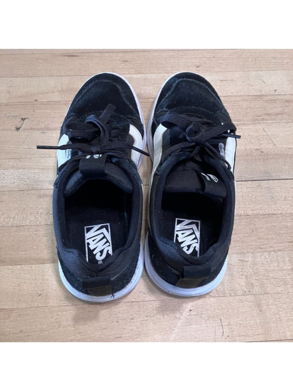 Vans Womens Range EXP Suede Skater Grunge Low Top Sneakers Size 8.5 Black AN EXC - Picture 9 of 12